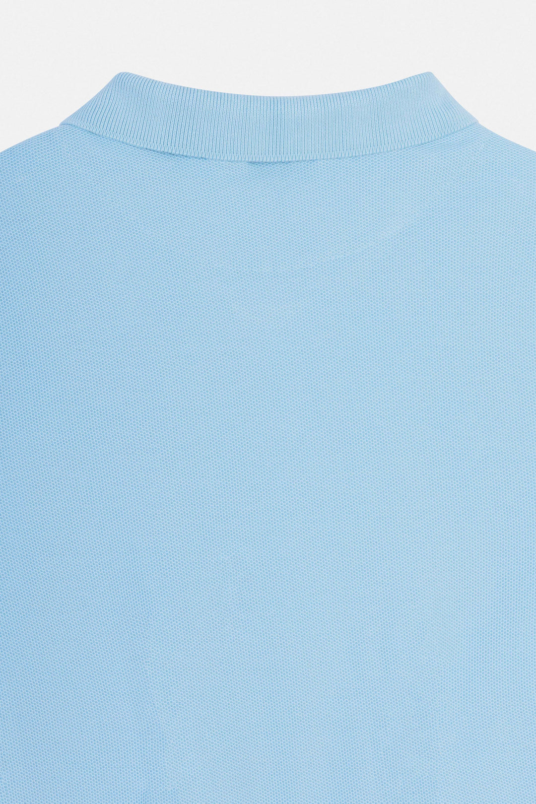 Pique Light Blue Cotton Polo