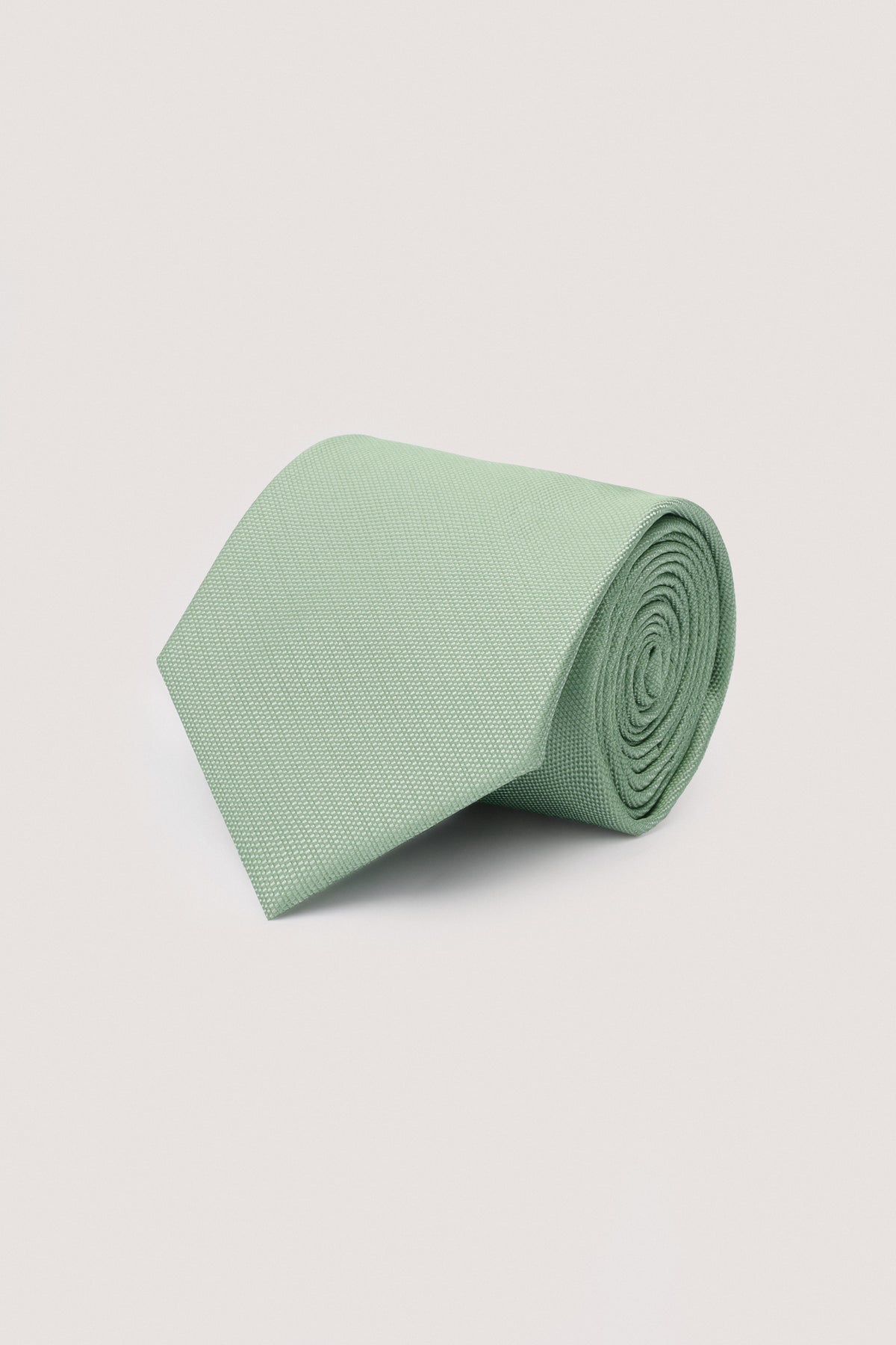 Mint Green Jacquard Tie - men's tie Egypt - 1