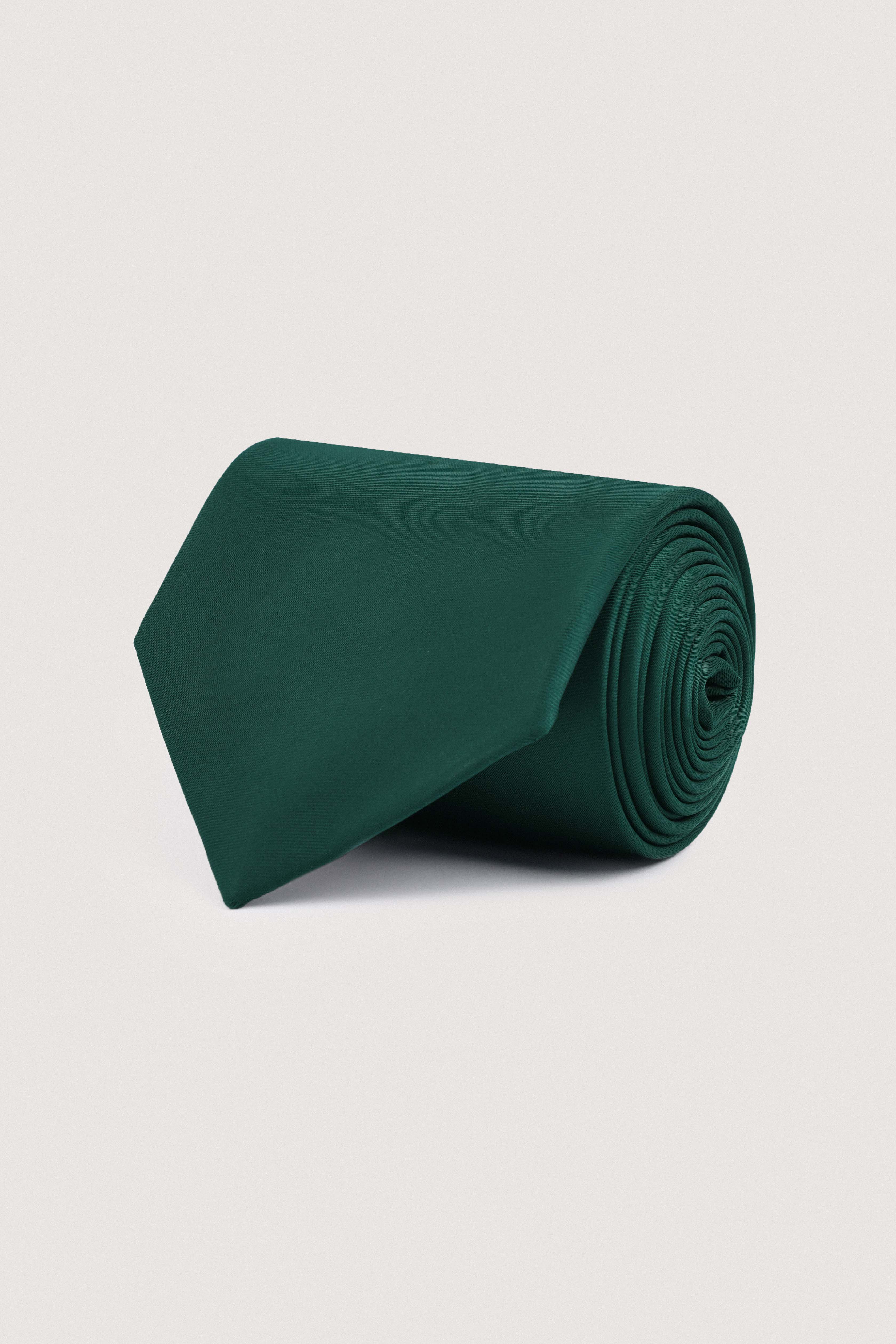 Te Papa Green Silk Necktie
