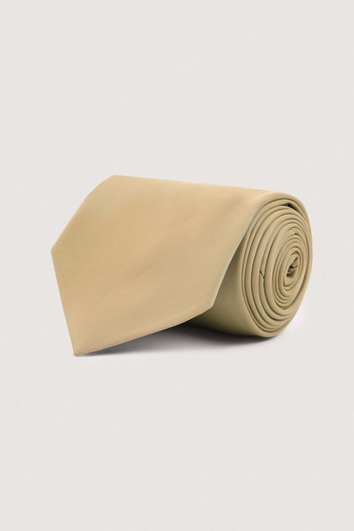 Latte Silk Necktie
