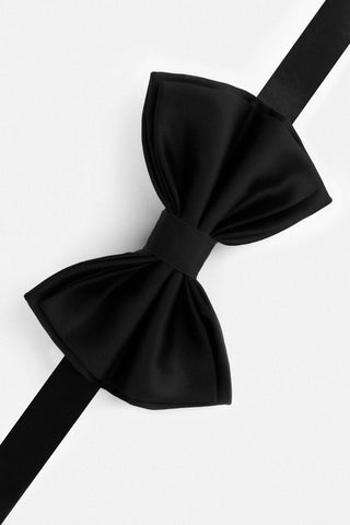 Velvet Black Bow Tie