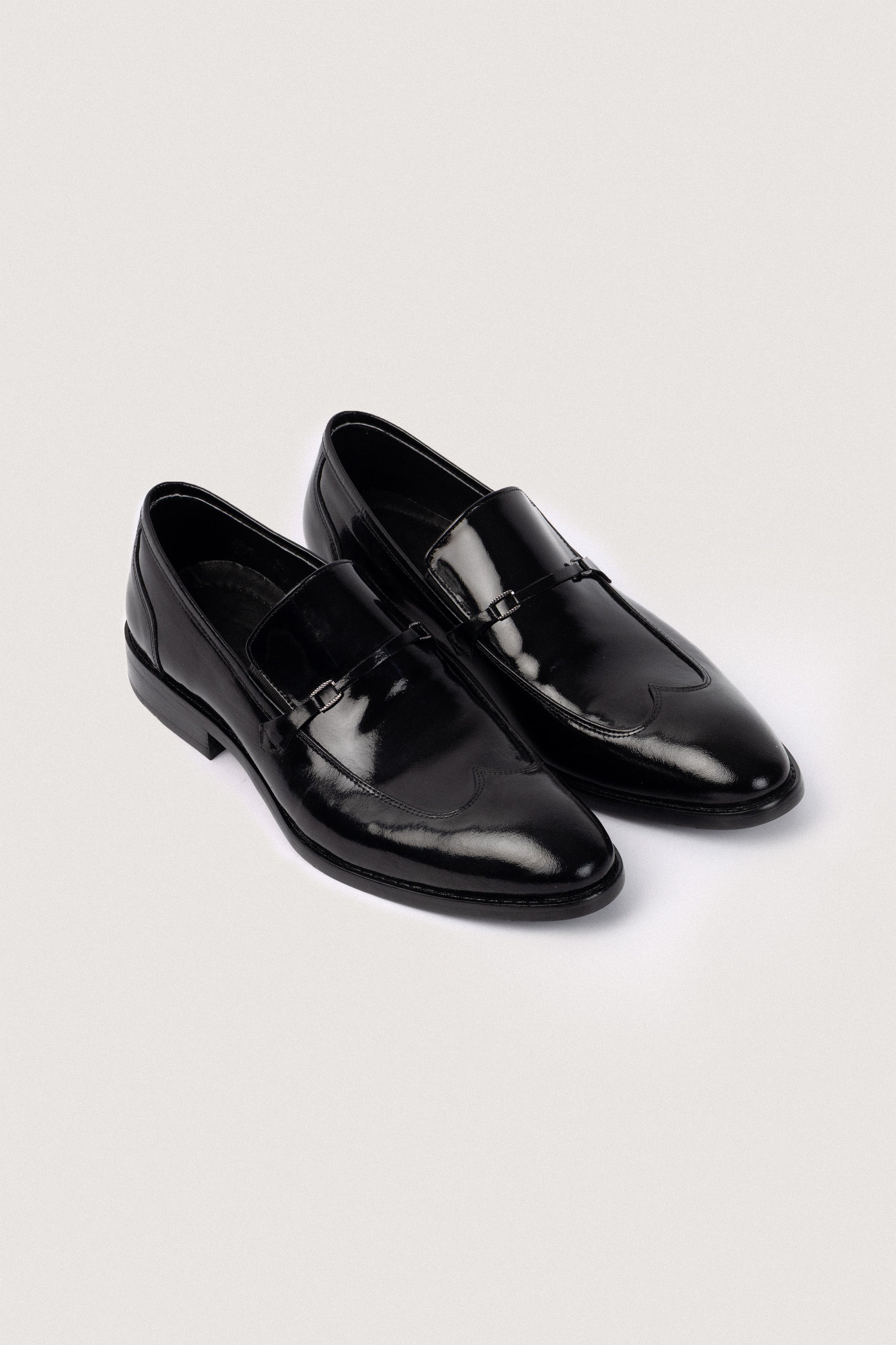 Black Patent Loafers