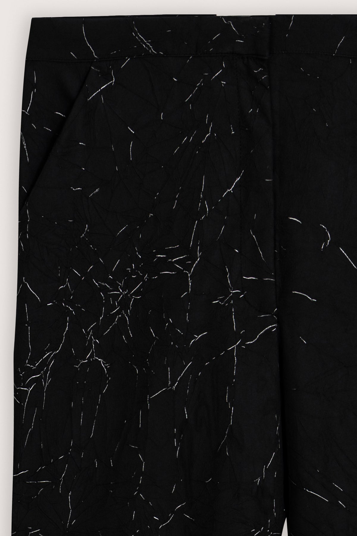 Black Printed Casual Women's Suit - De Backers - 5