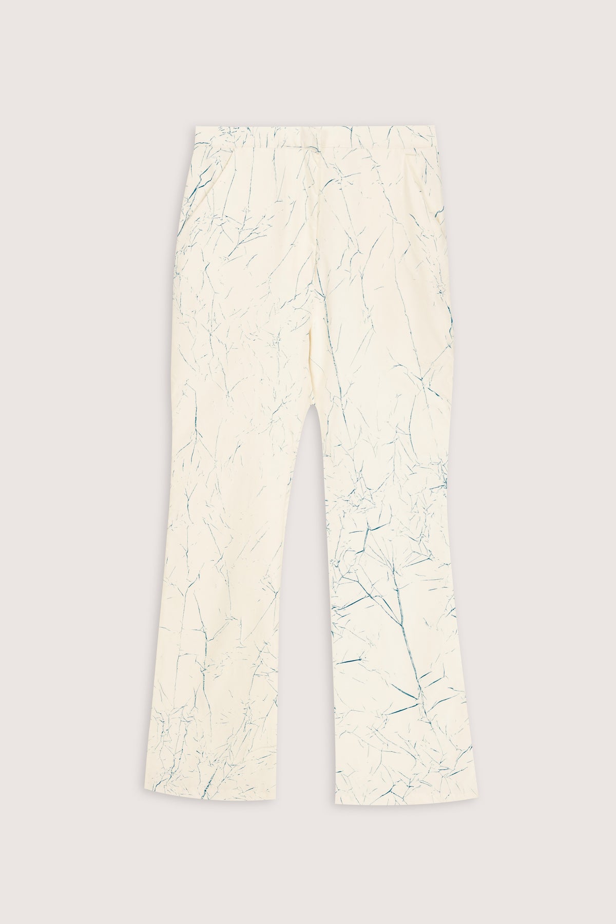Turquoise Printed Casual Women's Suit - De Backers - 5