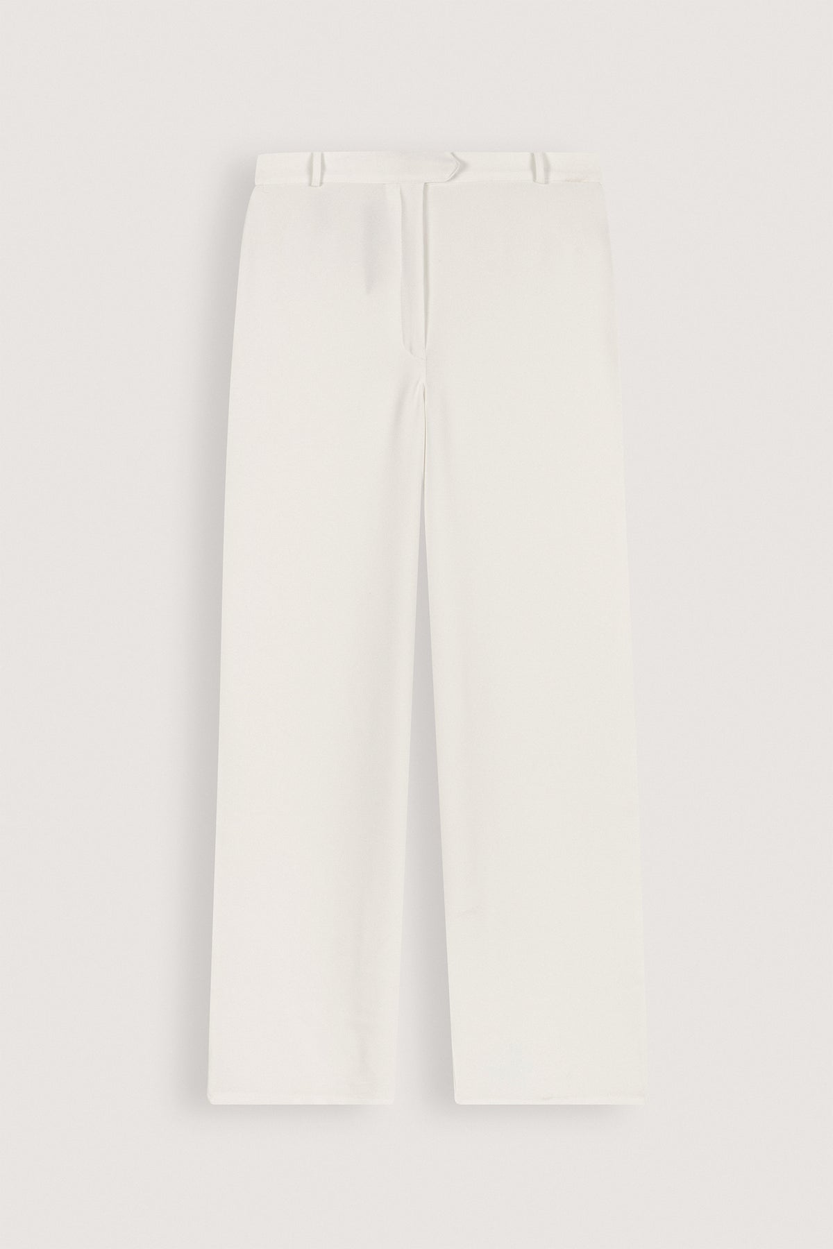 Women's Trousers Egypt - Off White Formal Trousers - 3