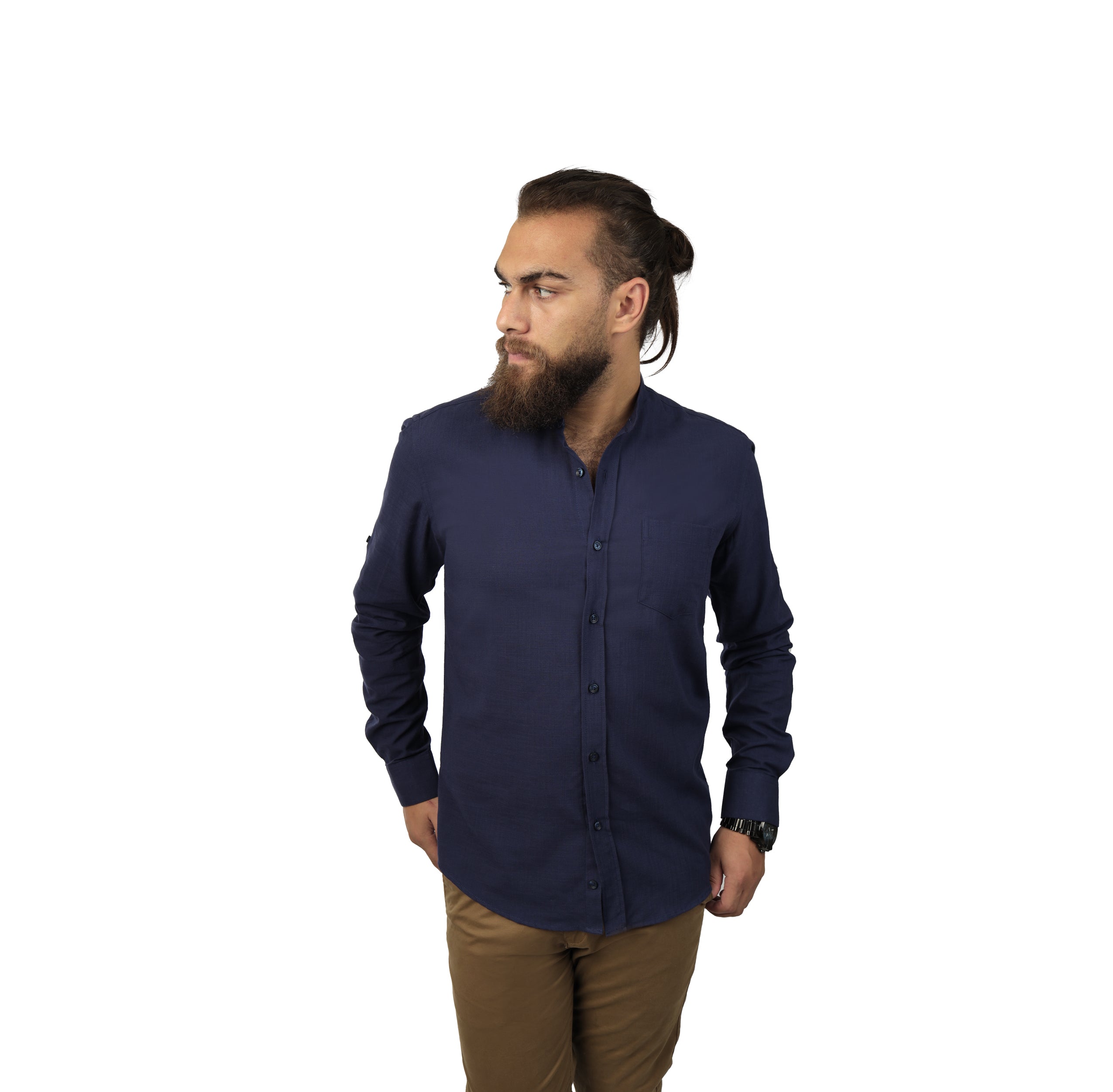 Navy coloured Casual Shirt