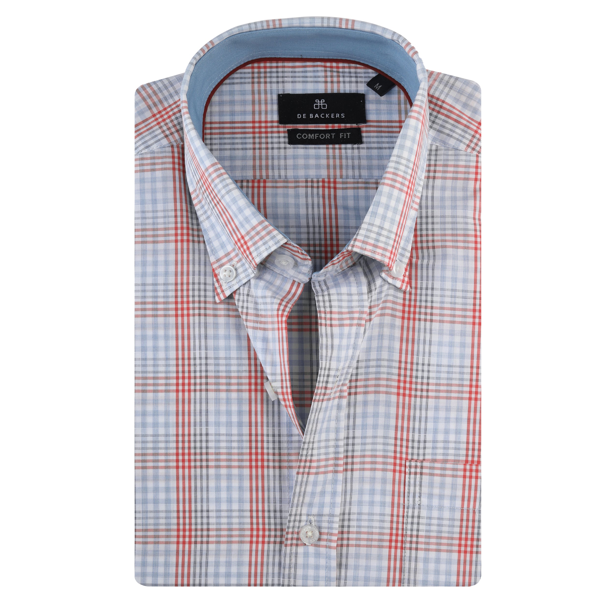 Light-Blue Half-sleeves shirt