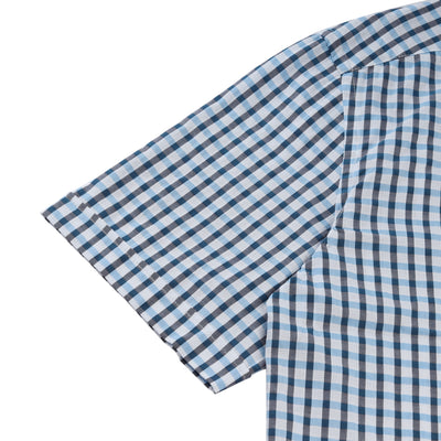 Blue Half-sleeves shirt