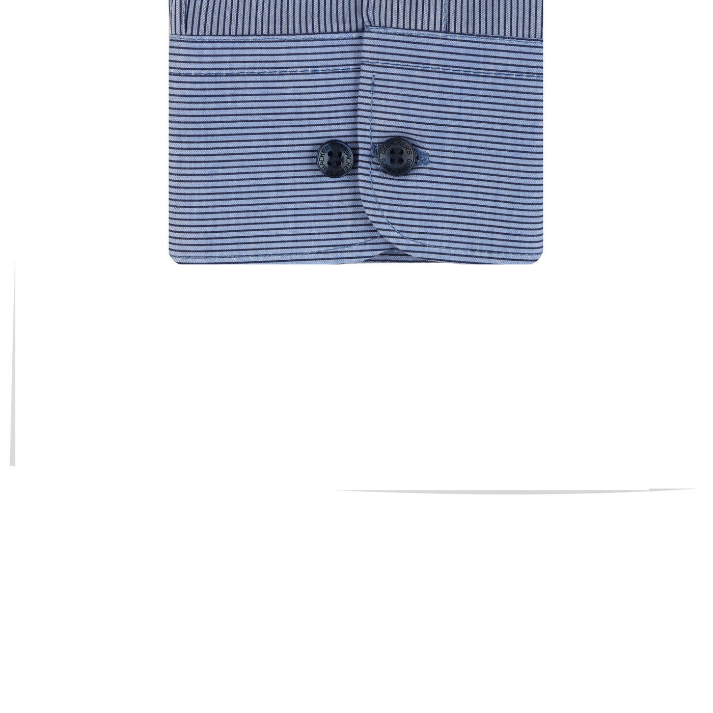Light Navy and Black striped Casual Shirt