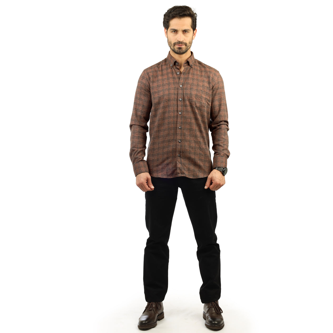 Brown Casual Shirt