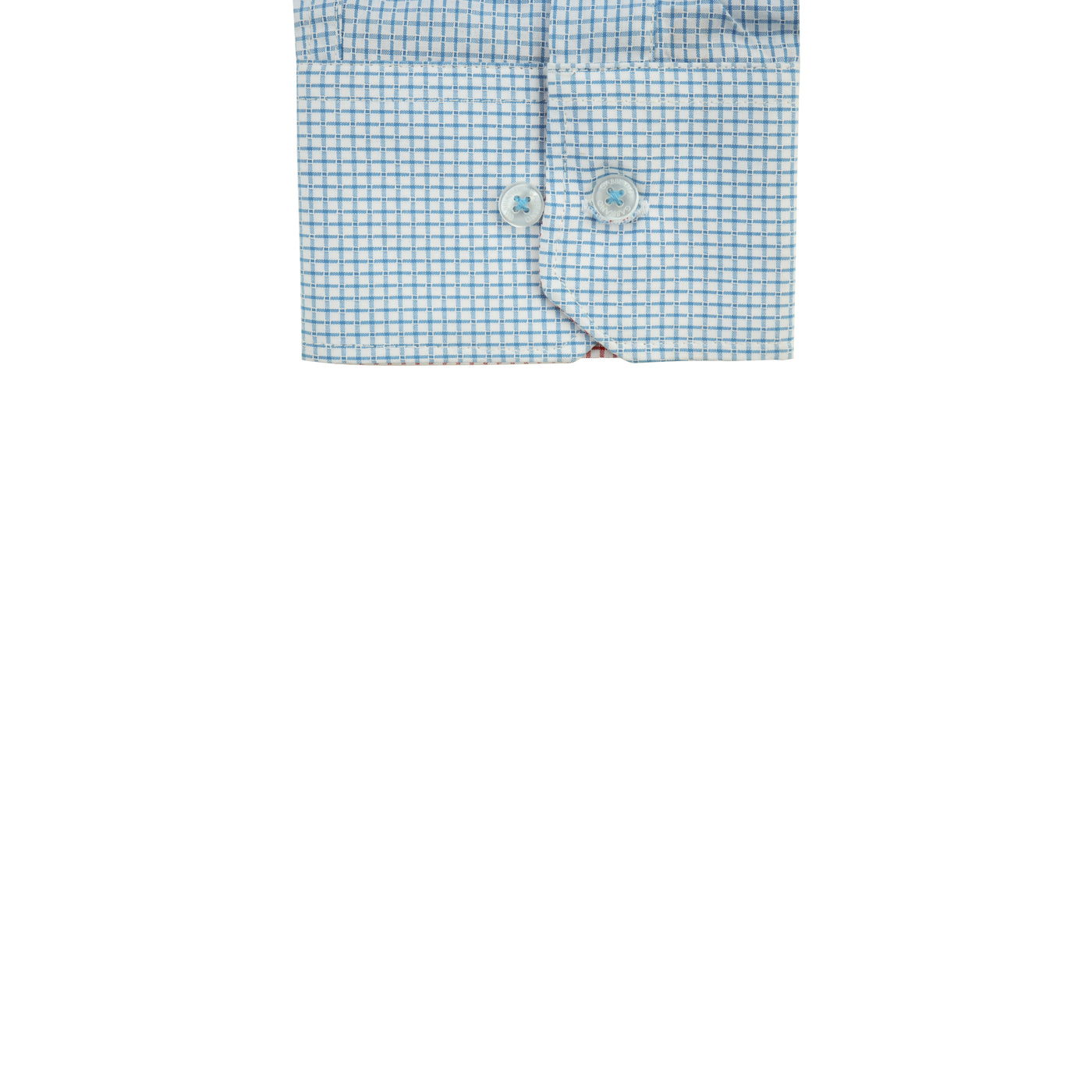 Half-sleeves White and light Blue shirt