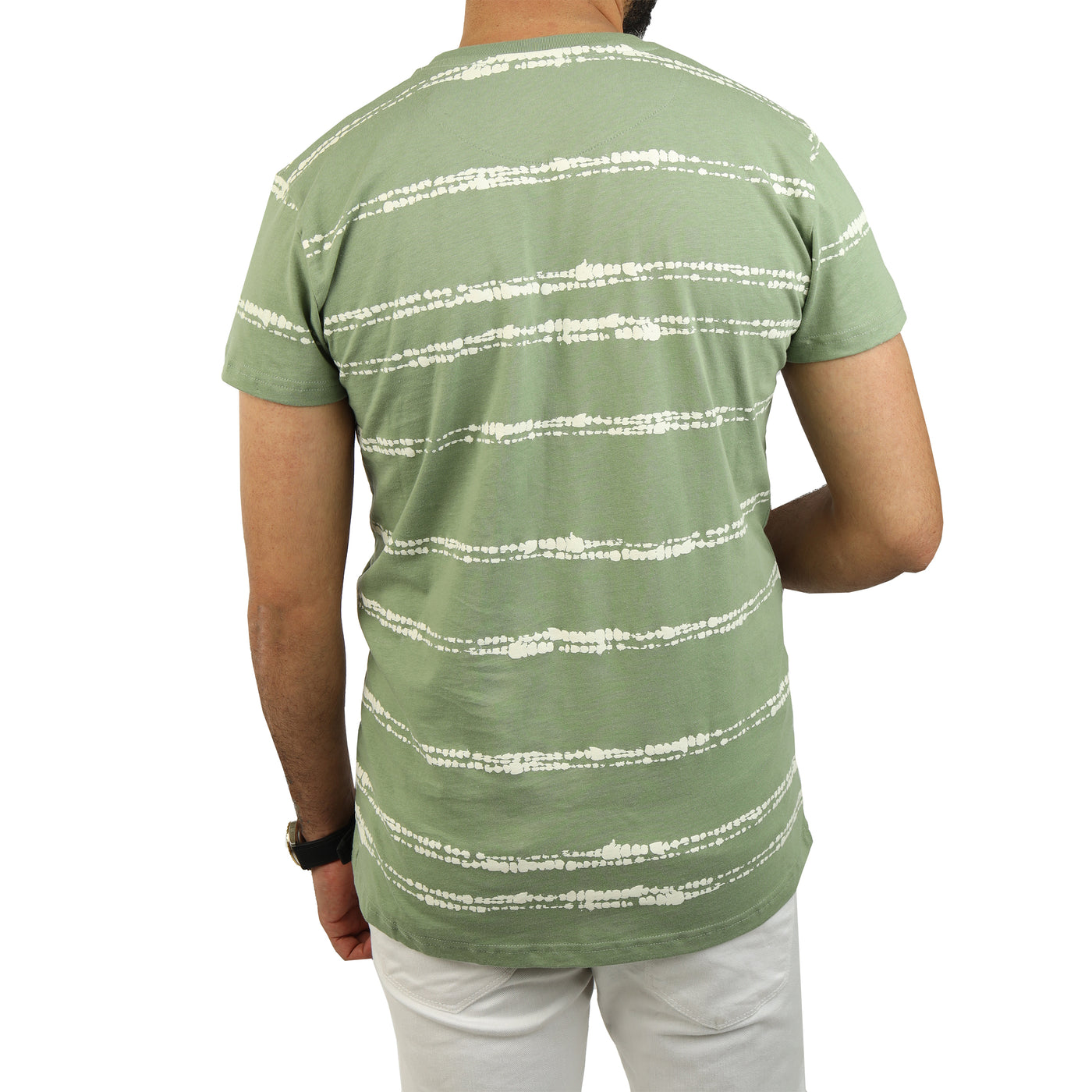 Light-Green round T-shirt