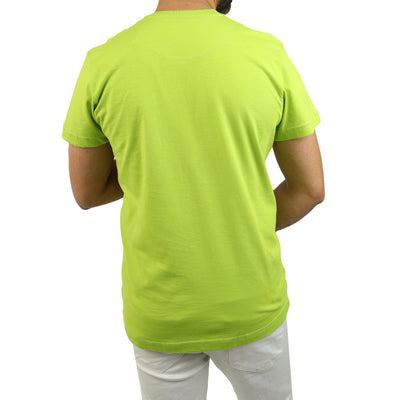 Kiwi coloured round T-shirt