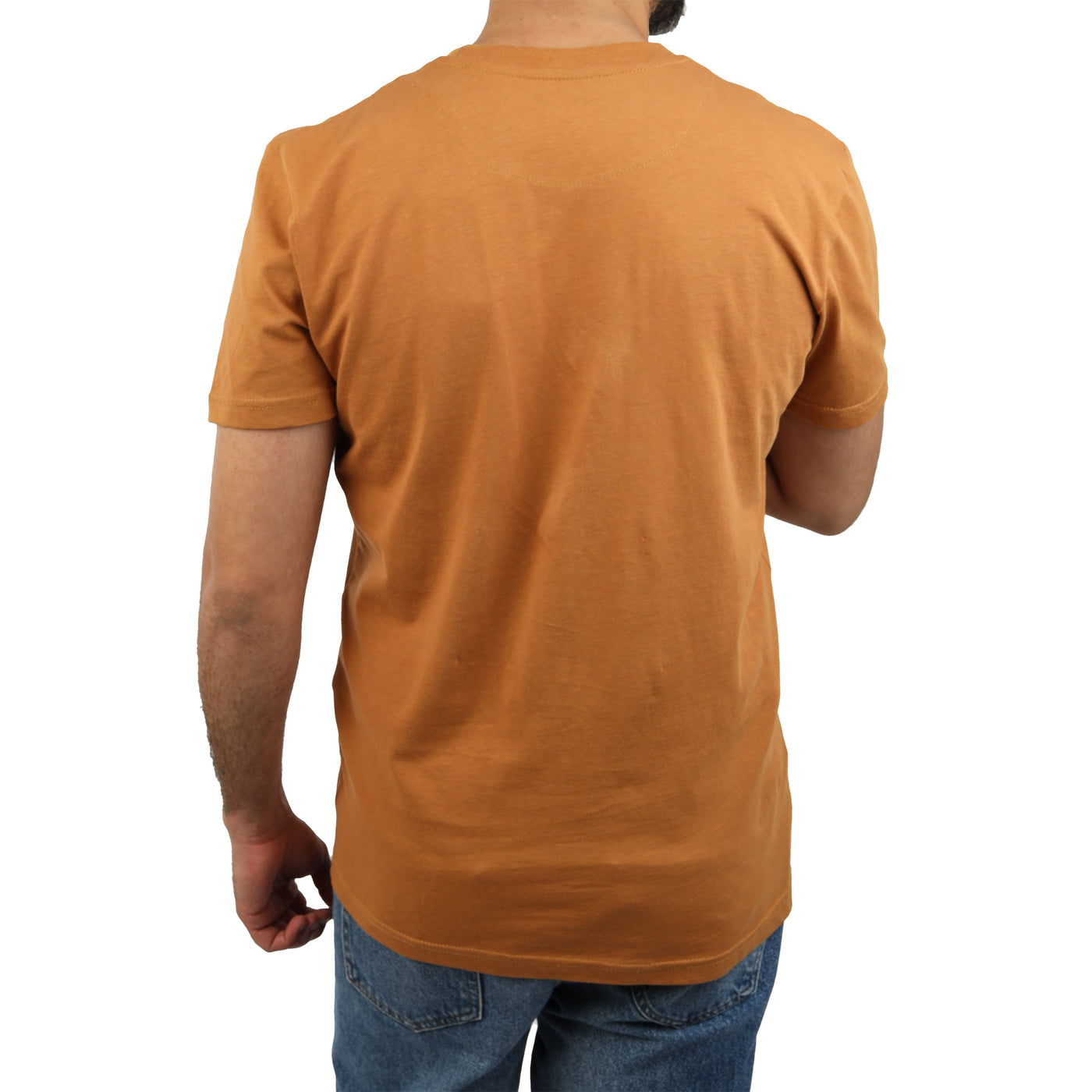 Light-Brown round T-shirt