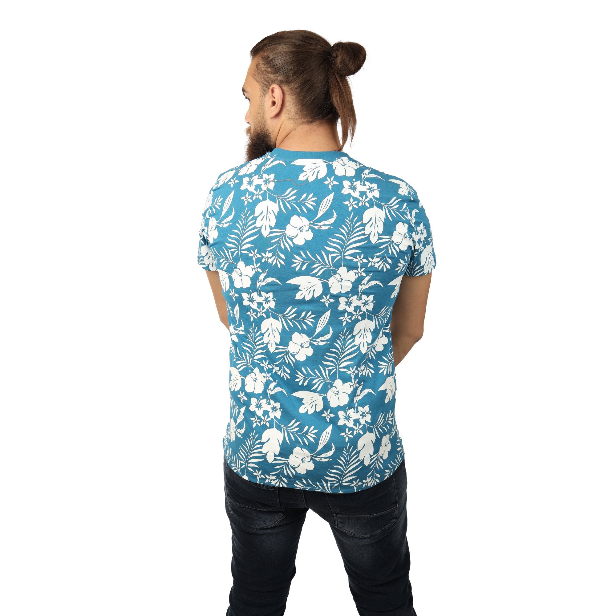 Turquoise round T-shirt