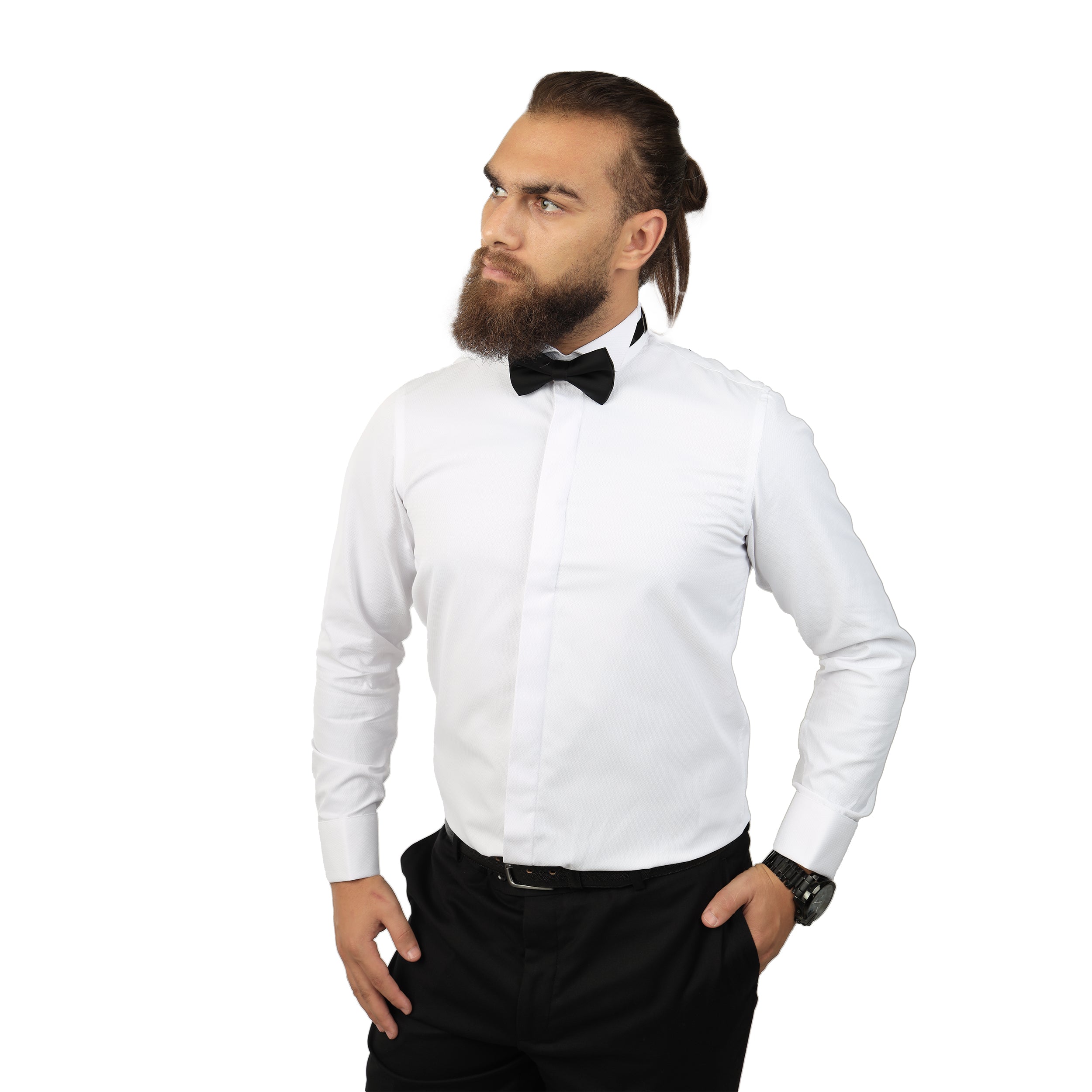White CLASSIC SHIRT - 1