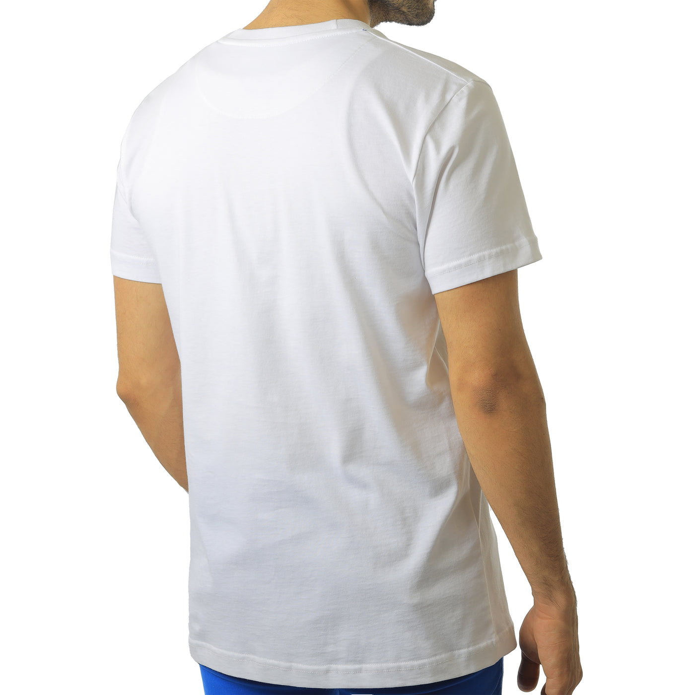 White round T-shirt