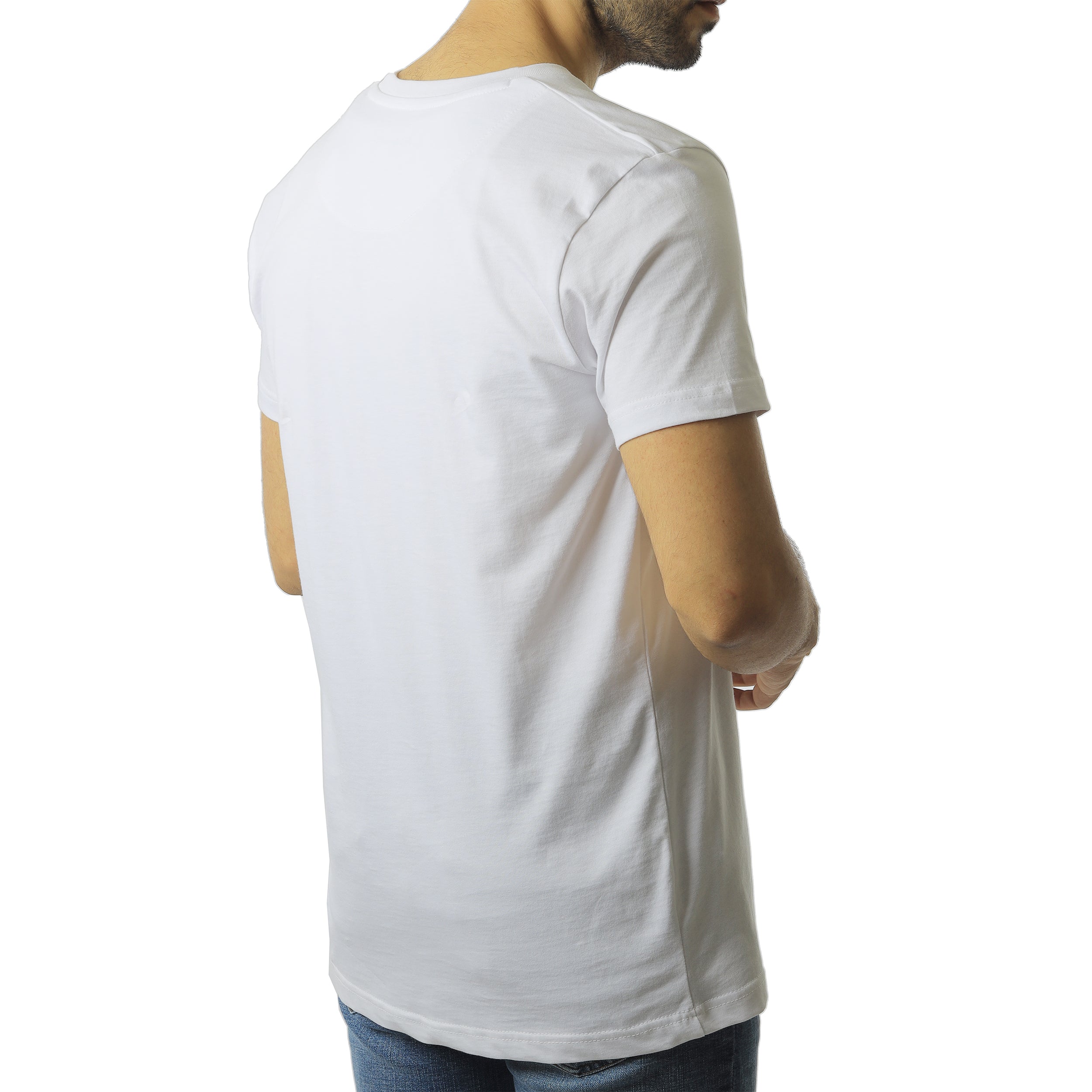 White round T-shirt