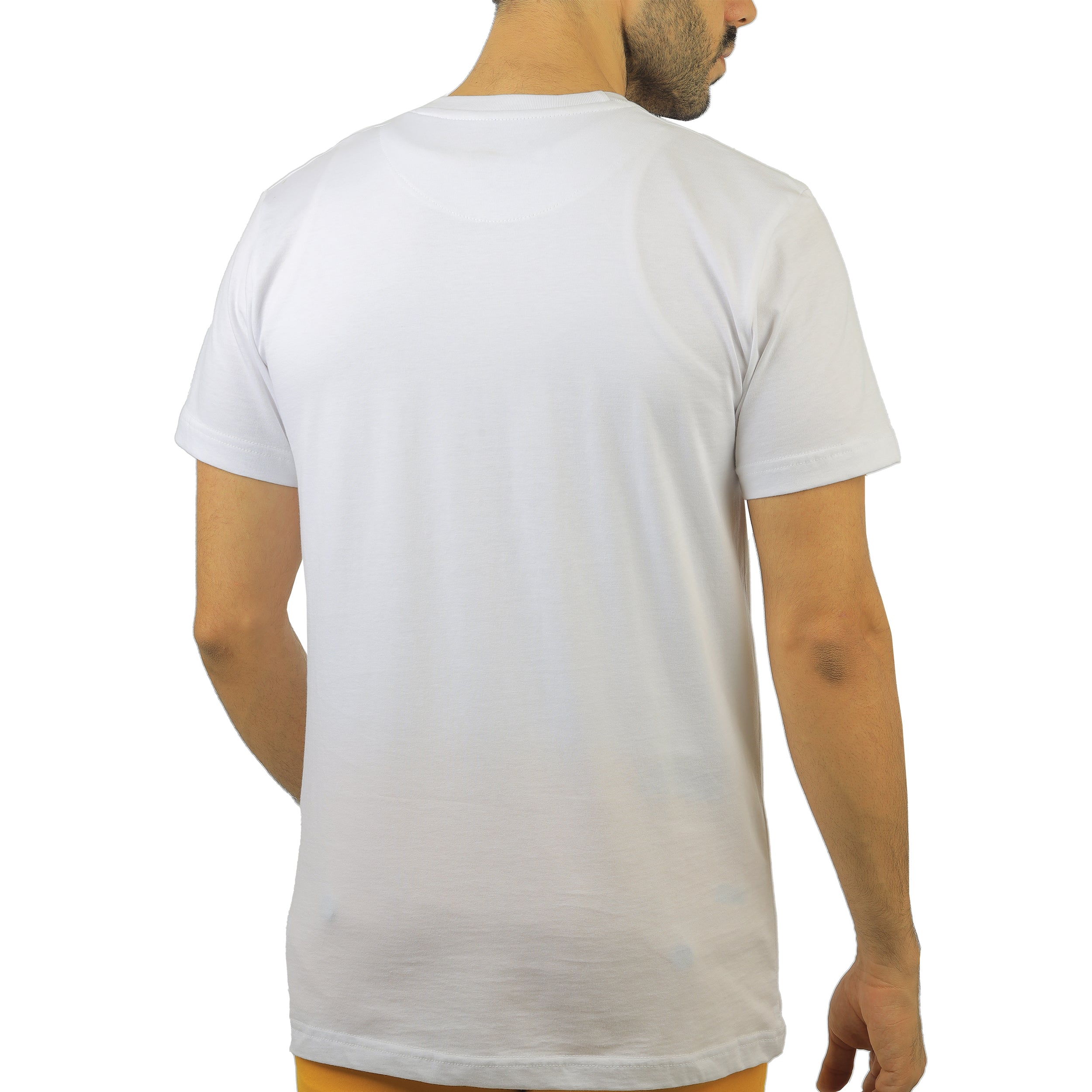 White round T-shirt