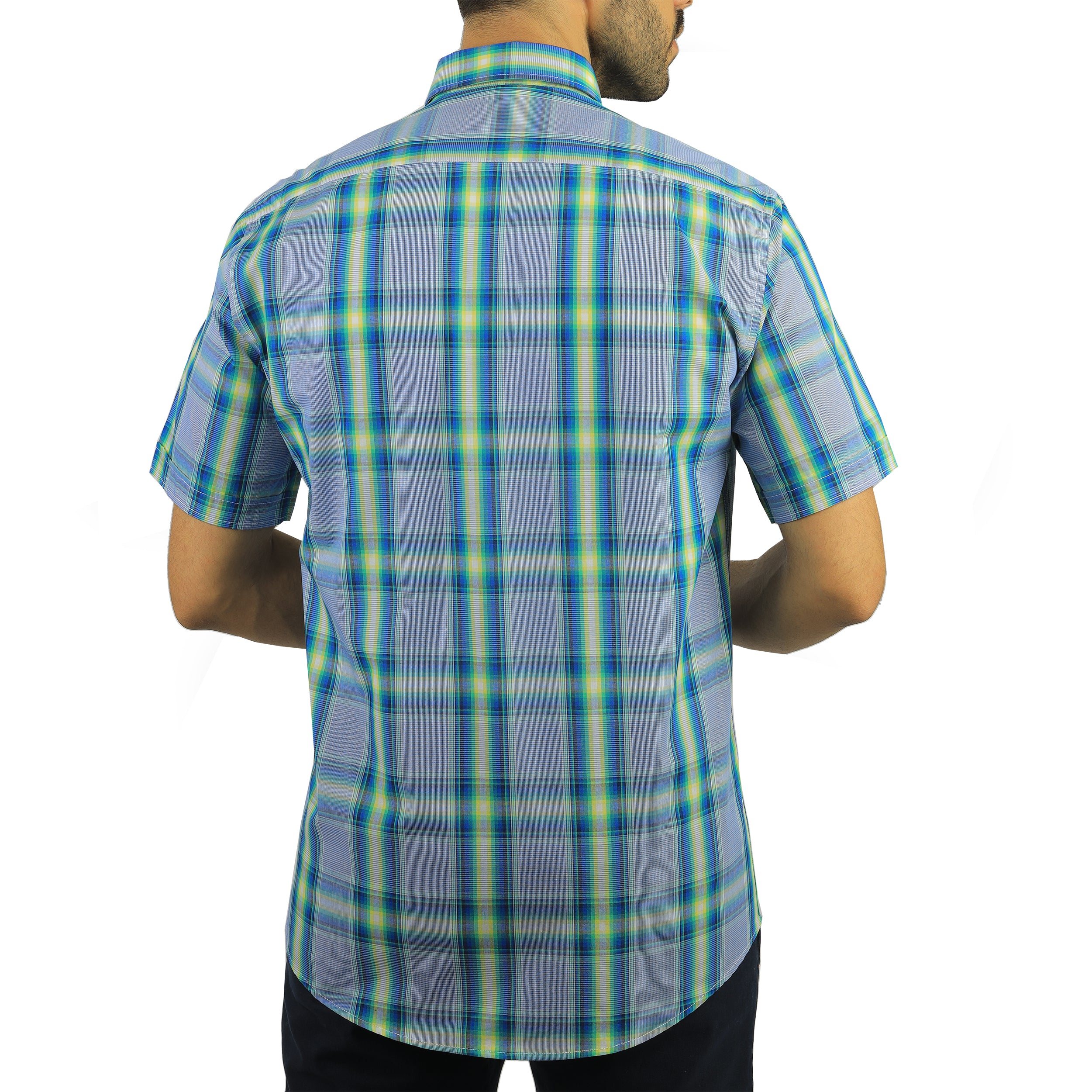 Light Green striped Casual Shirt