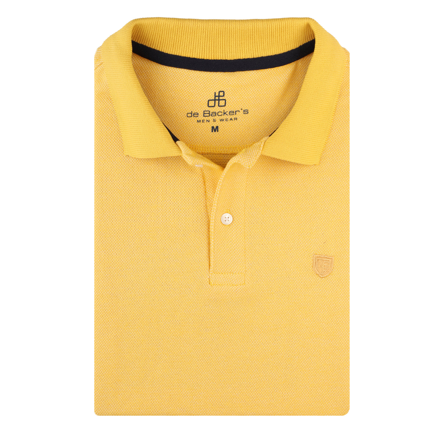 Yellow T-shirt.