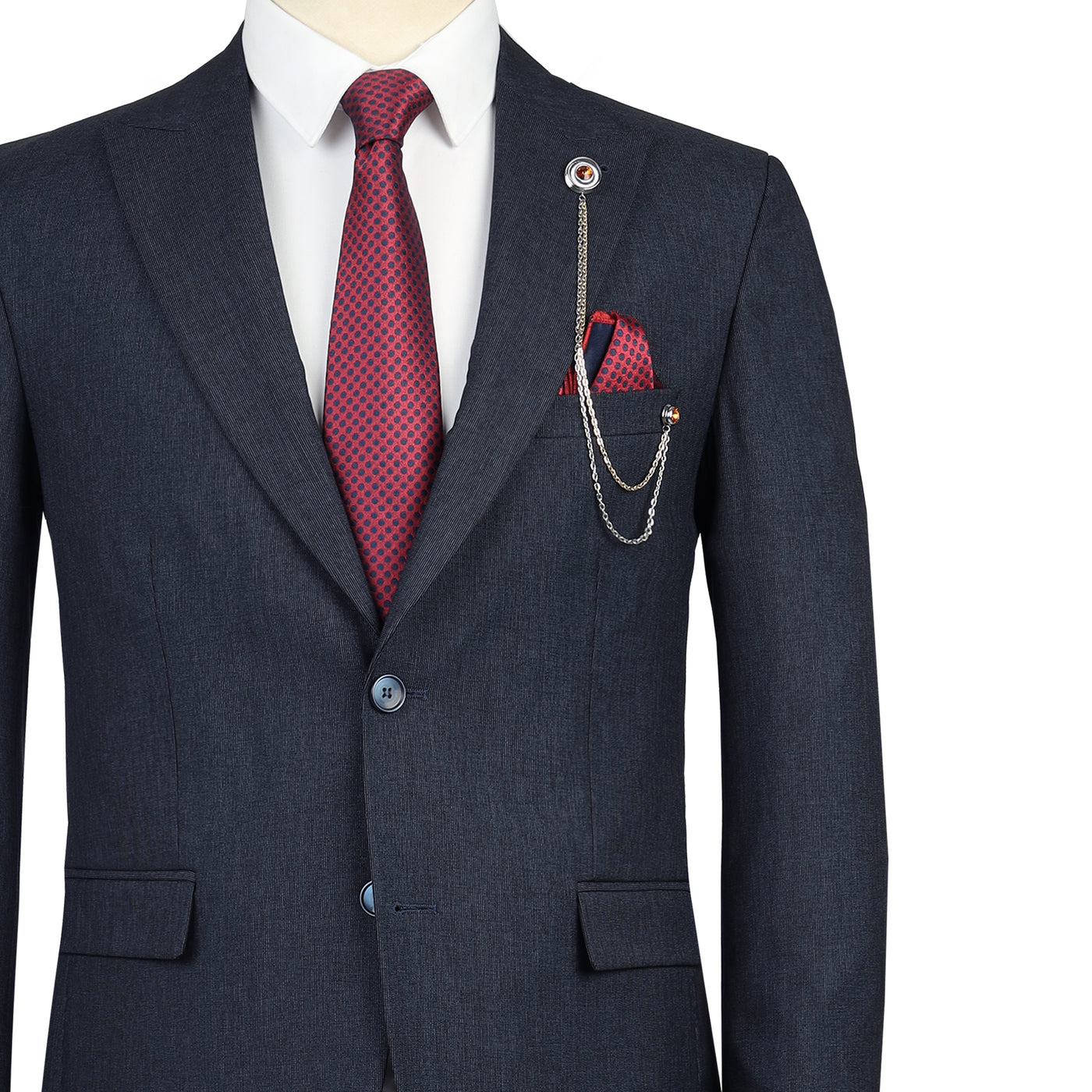 Navy Suit.