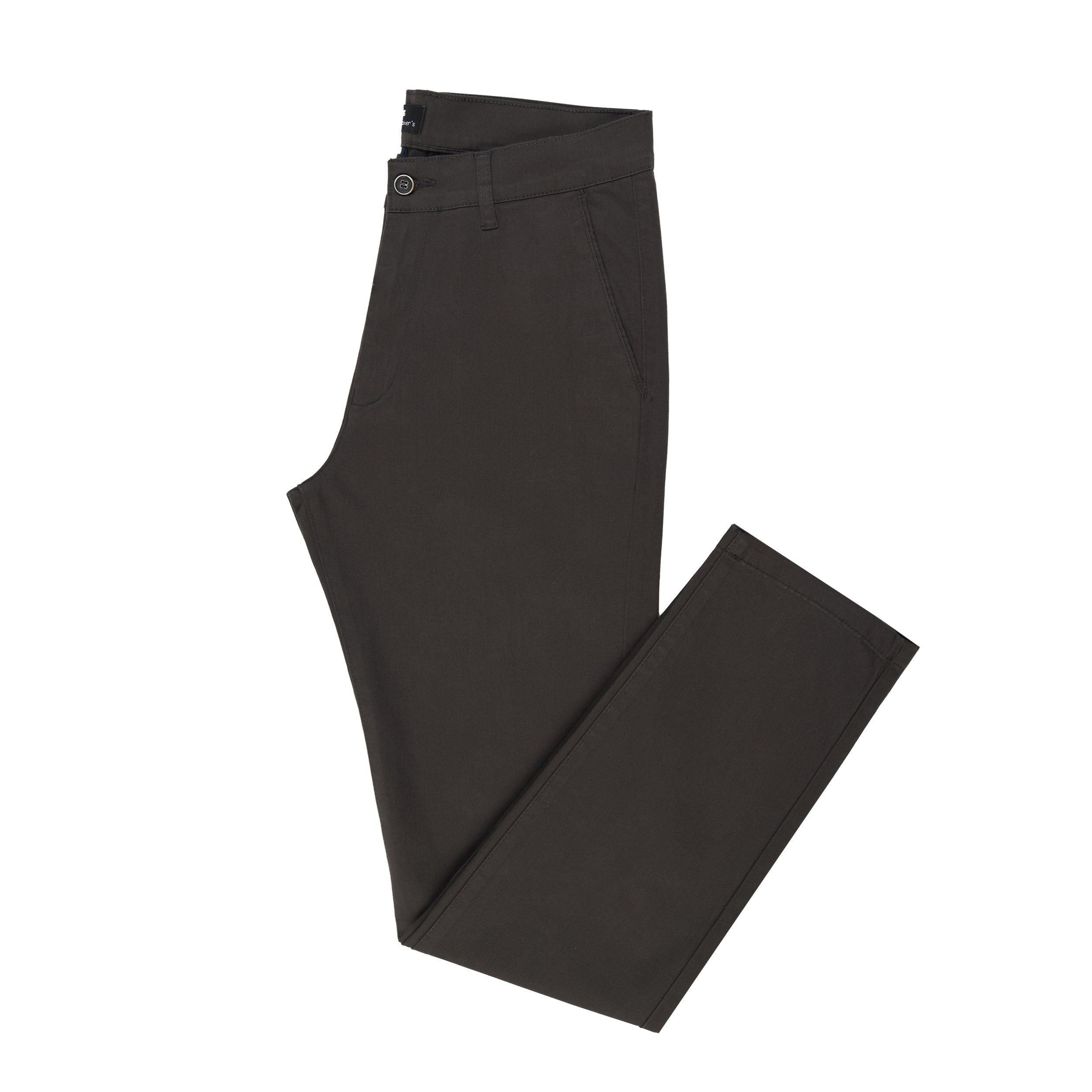 Dark Gray Gabardine Pant – DeBacker's