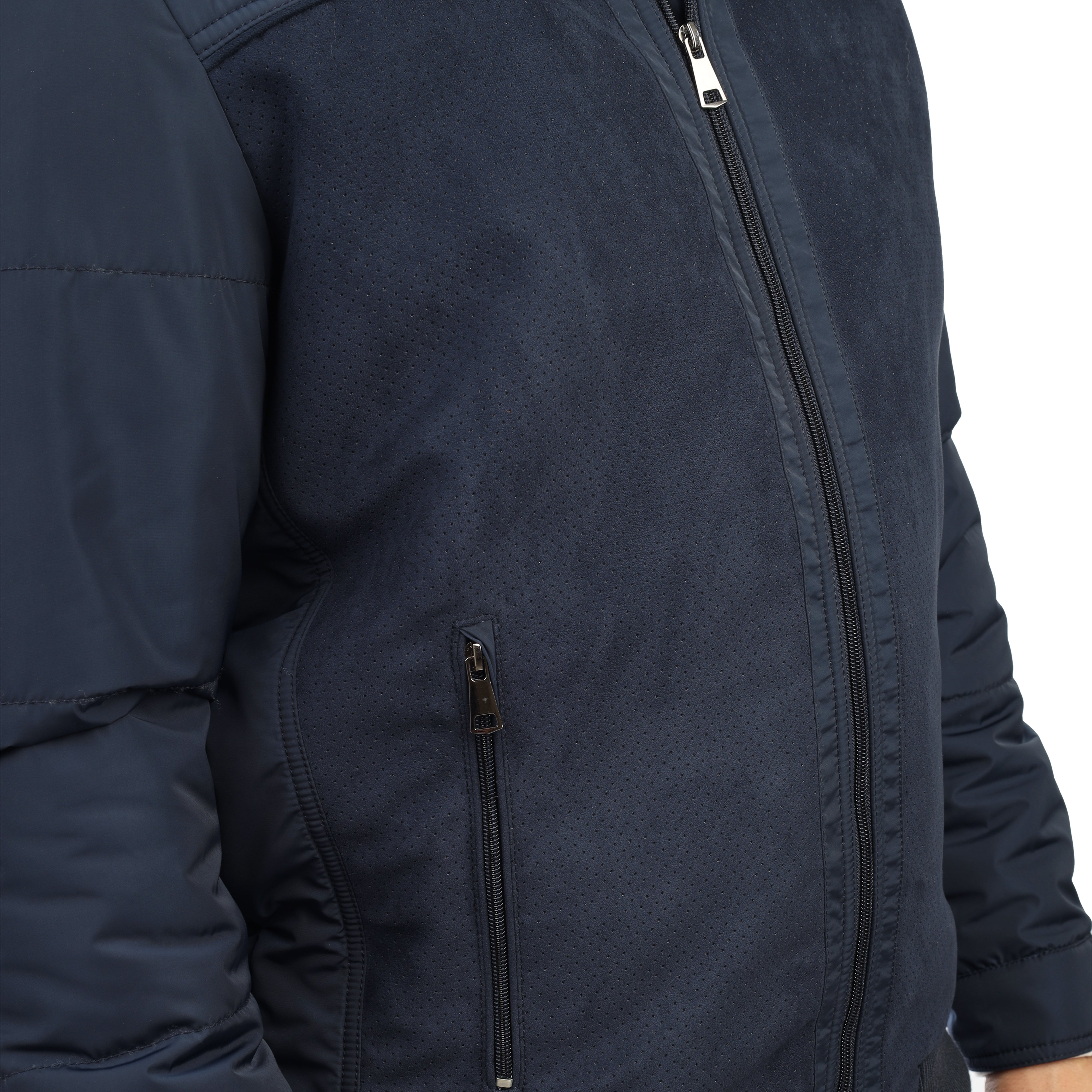 Navy Velvet Waterproof Jacket