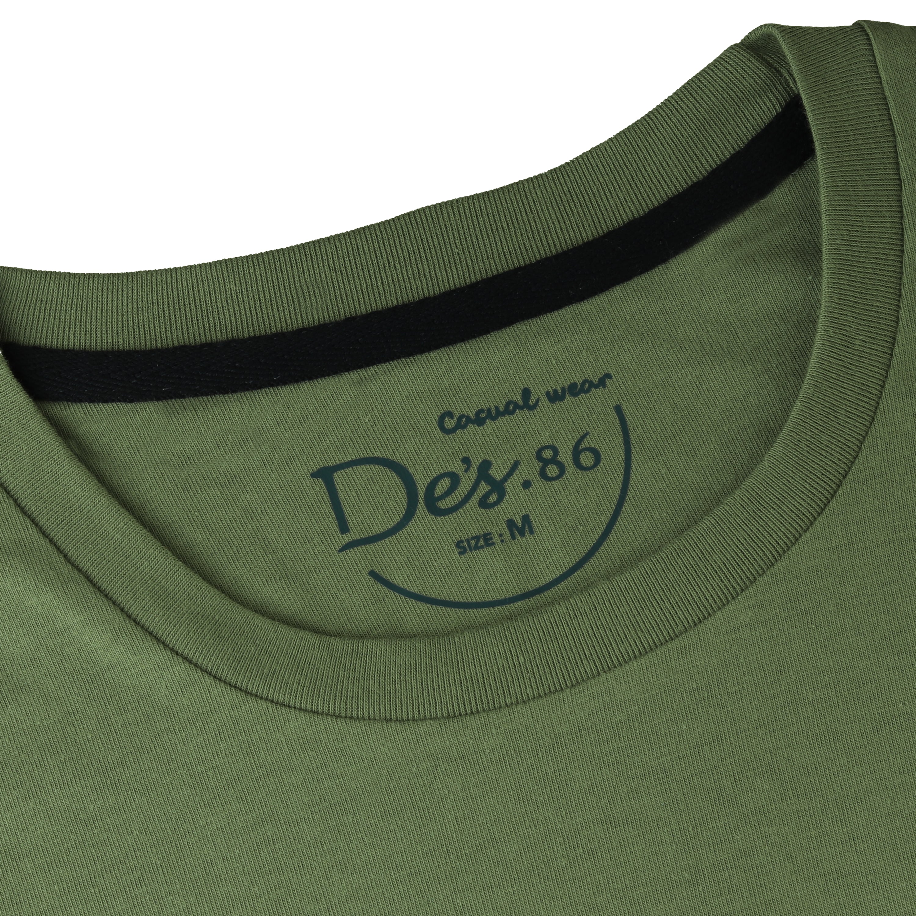 Light-Green round T-shirt