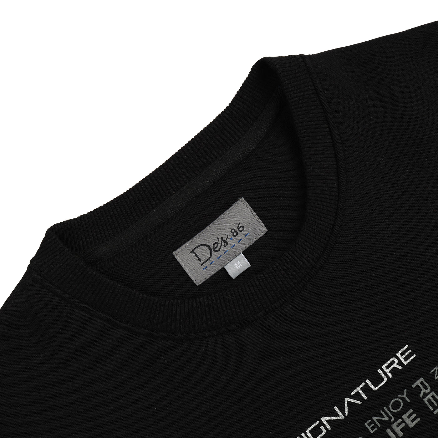 Printed Black Sweatshirt
