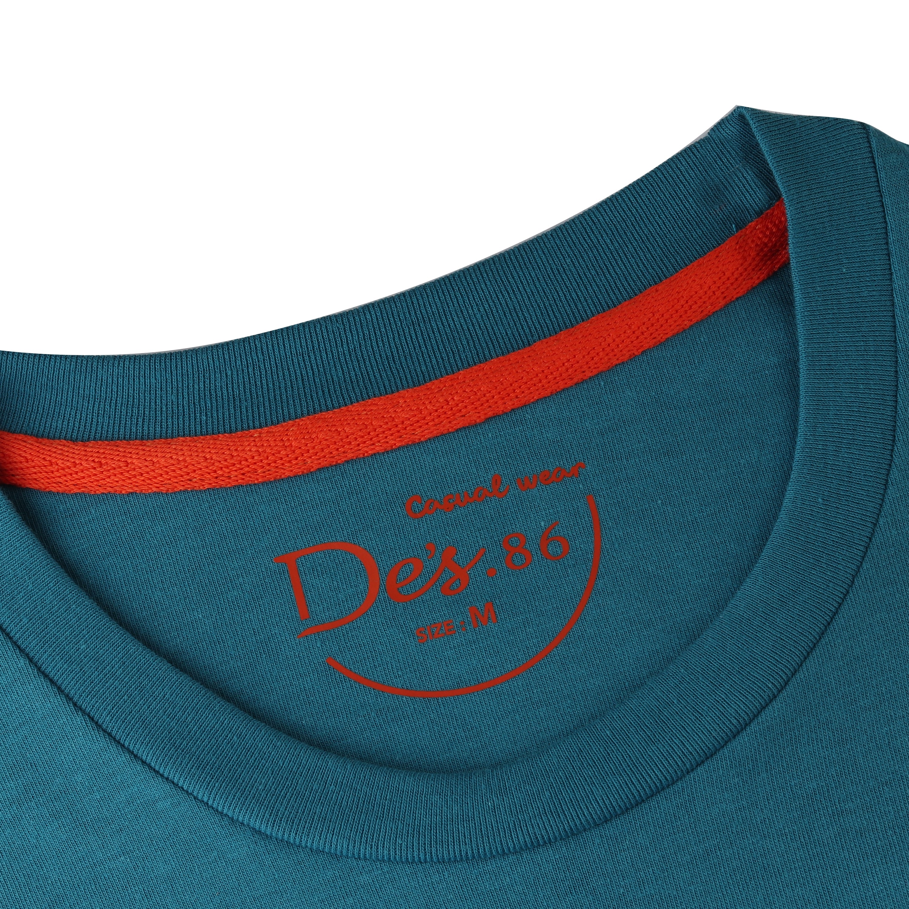 Turquoise round T-shirt