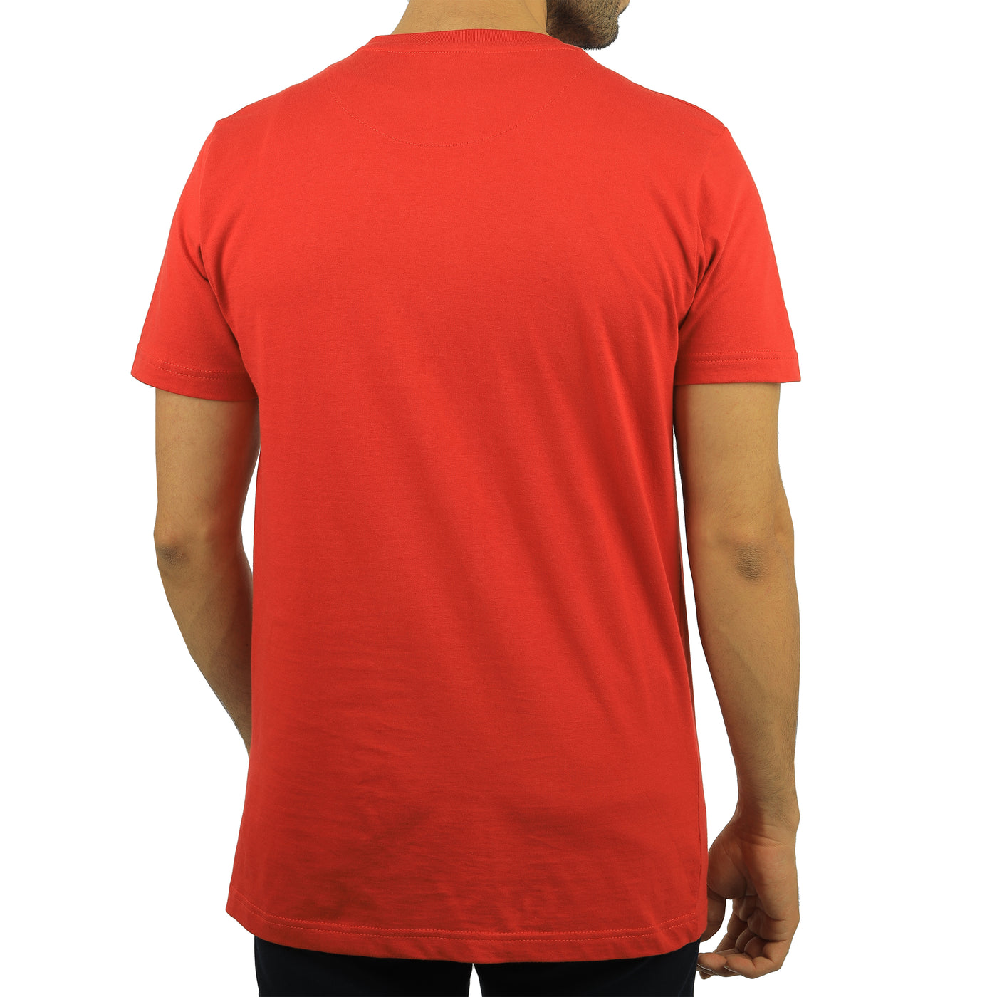 Red round T-shirt