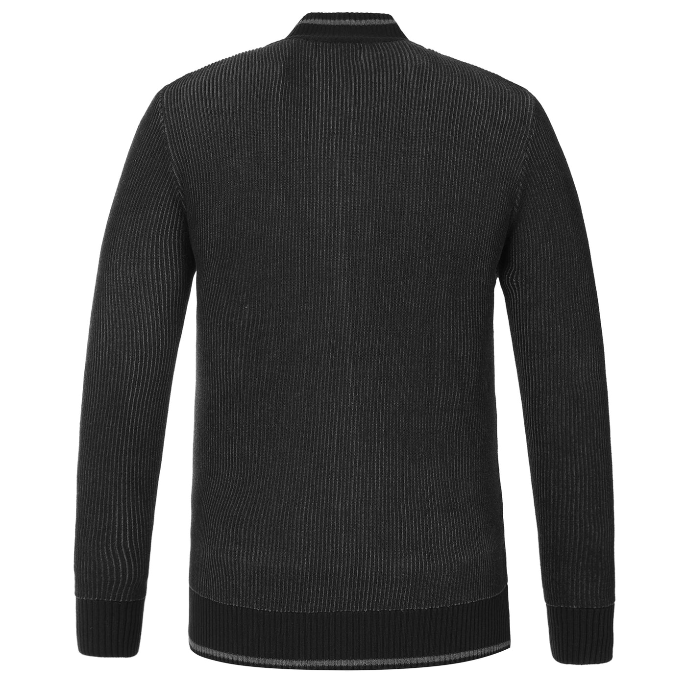 Black knitwear jacket