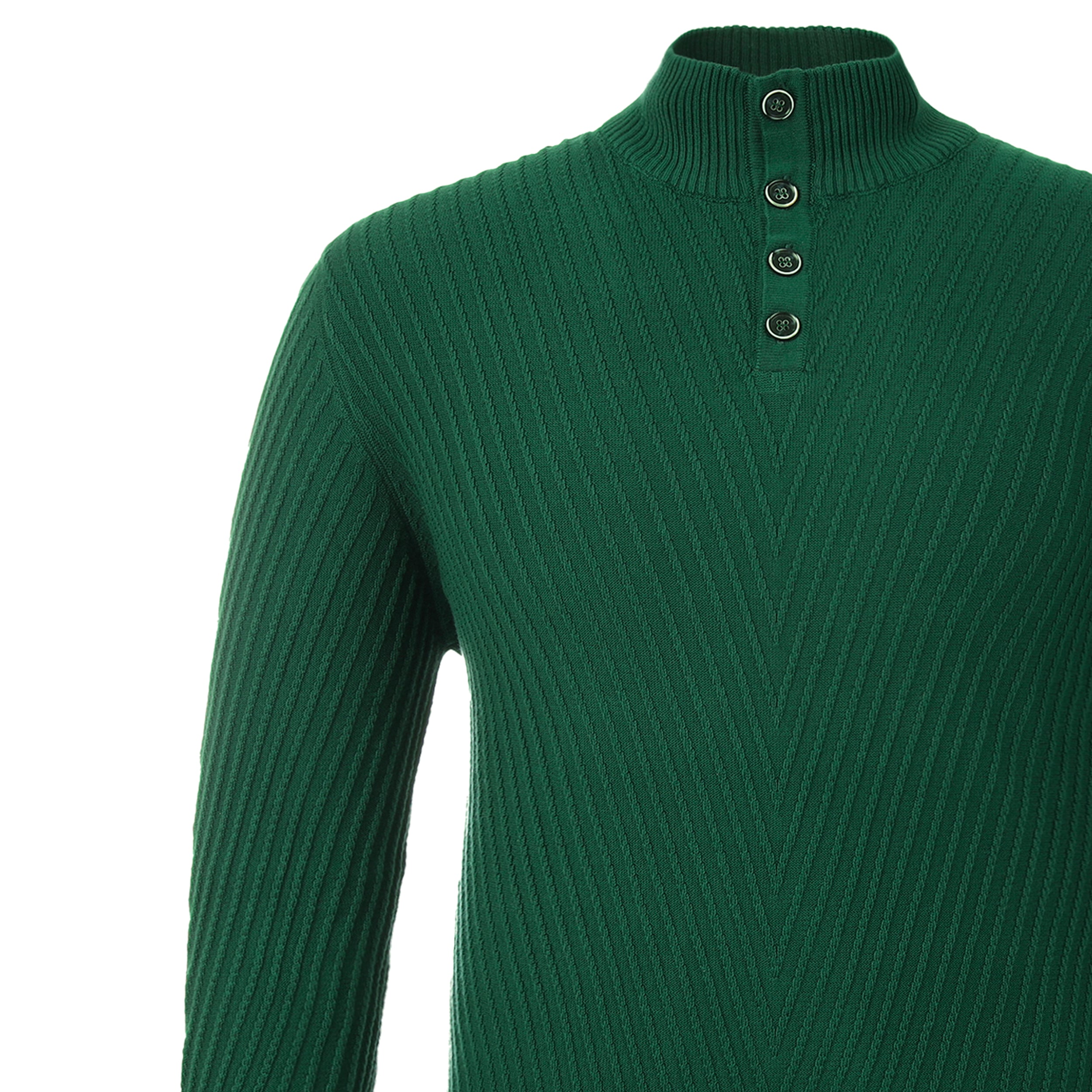 High-neck Pullover - 3