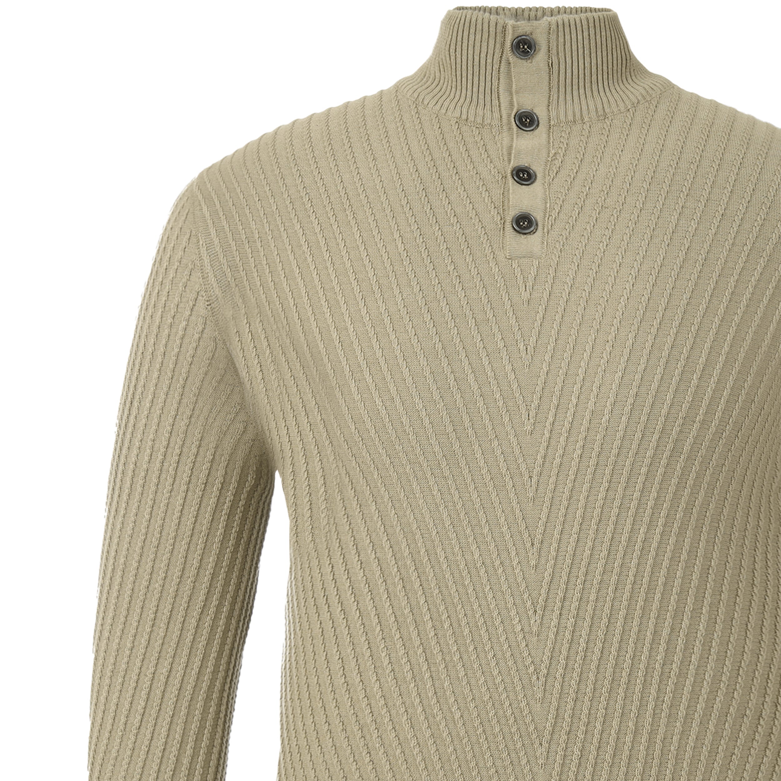 High-neck Pullover