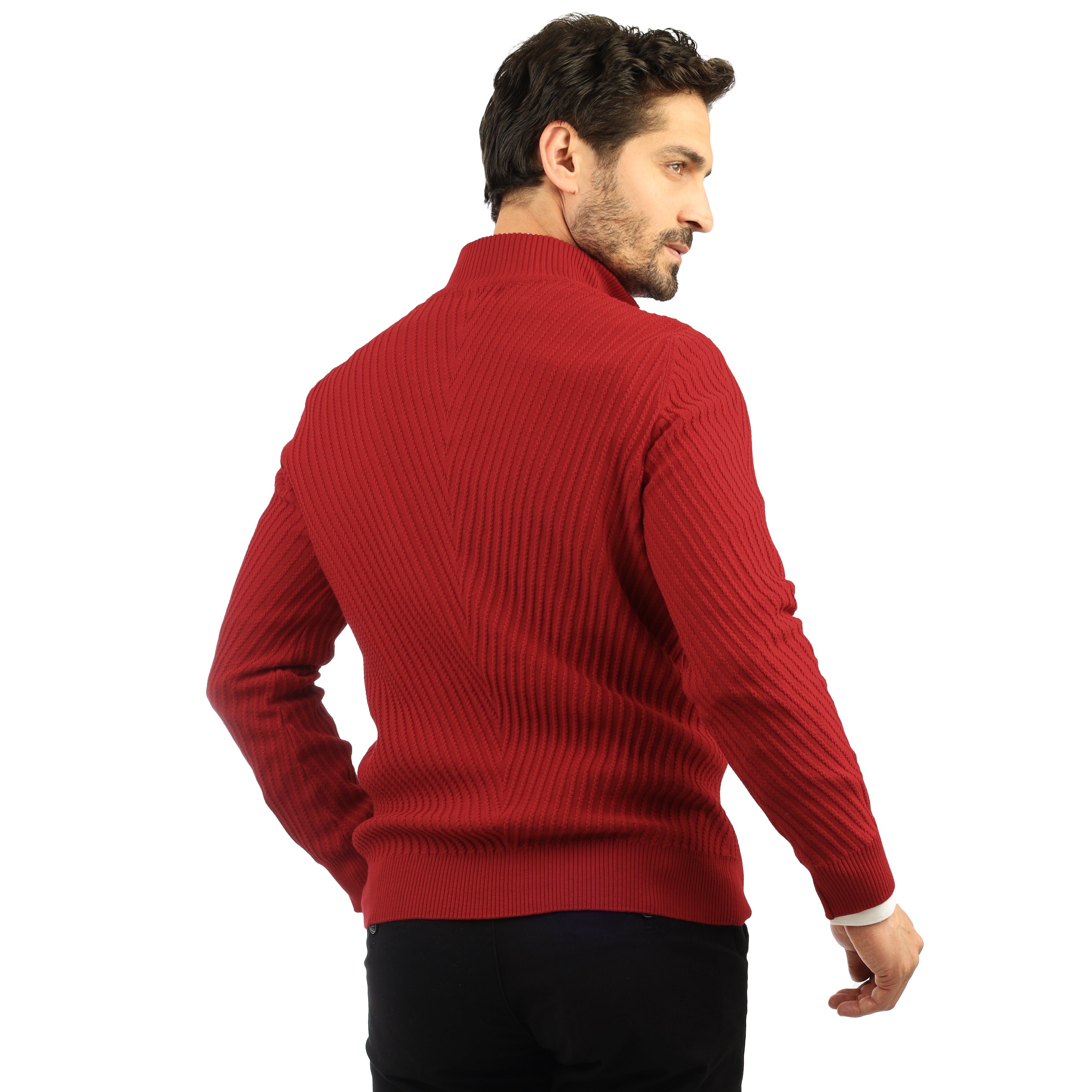 High-neck Pullover - 4