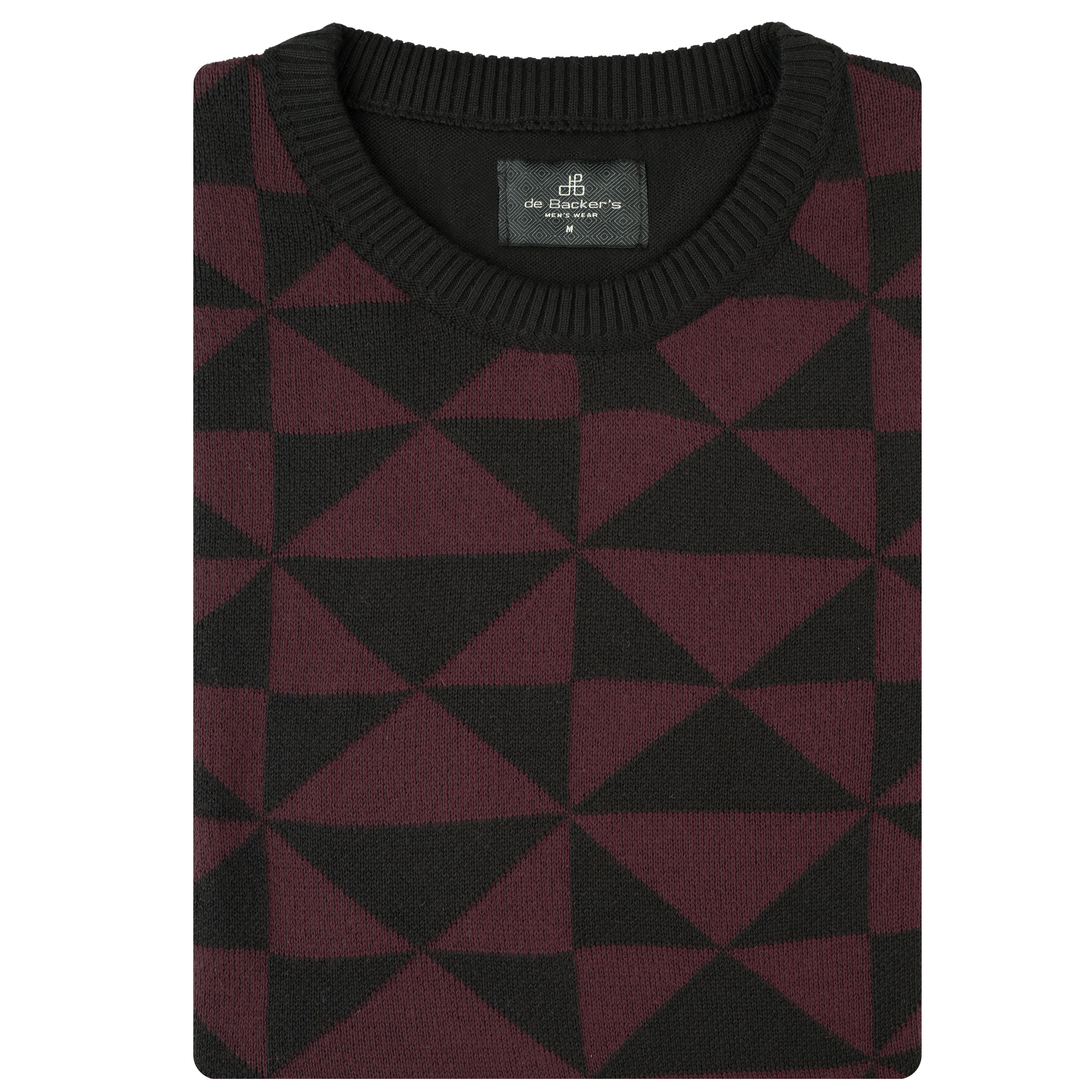 Round-Neck Pullover - 1