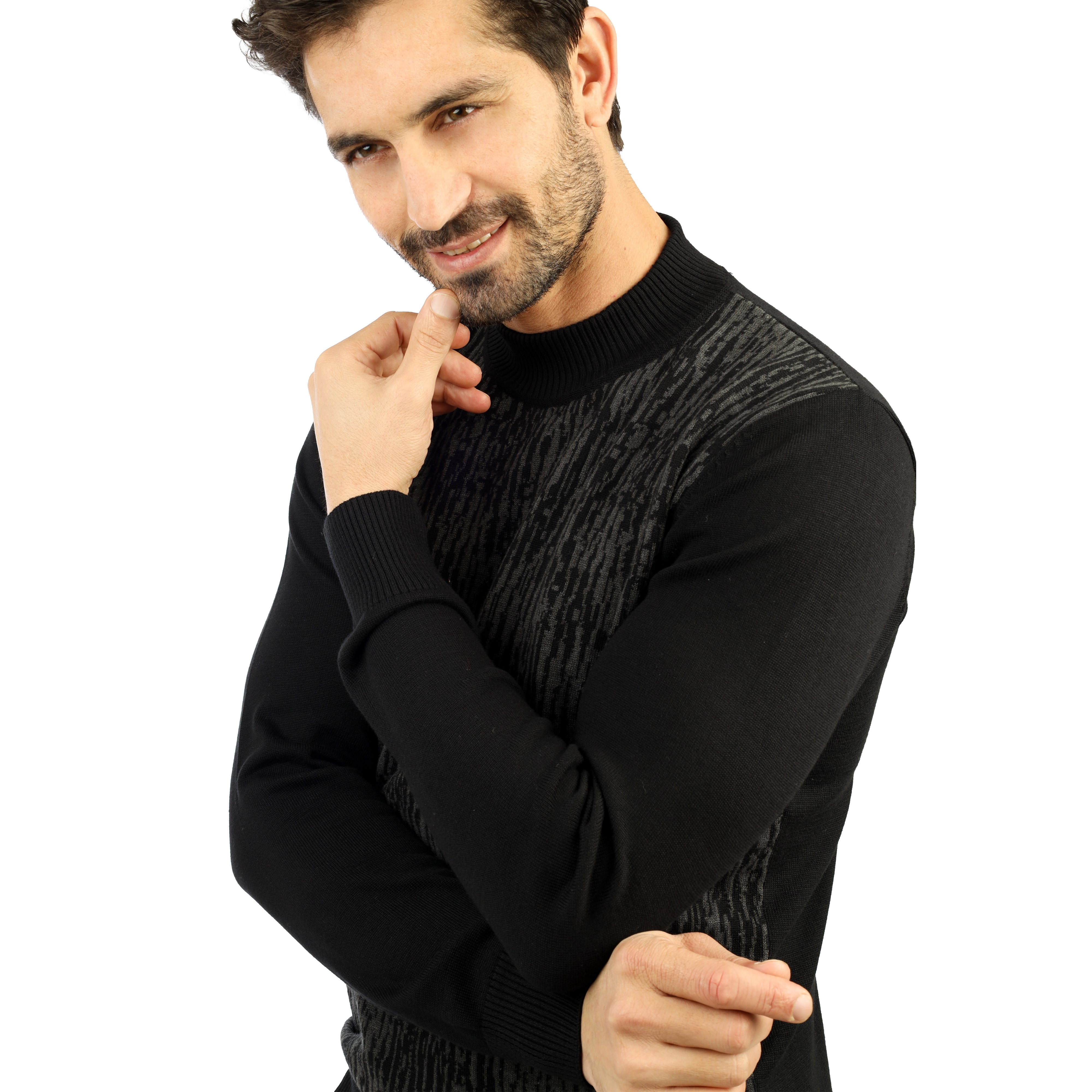 High-Neck Pullover