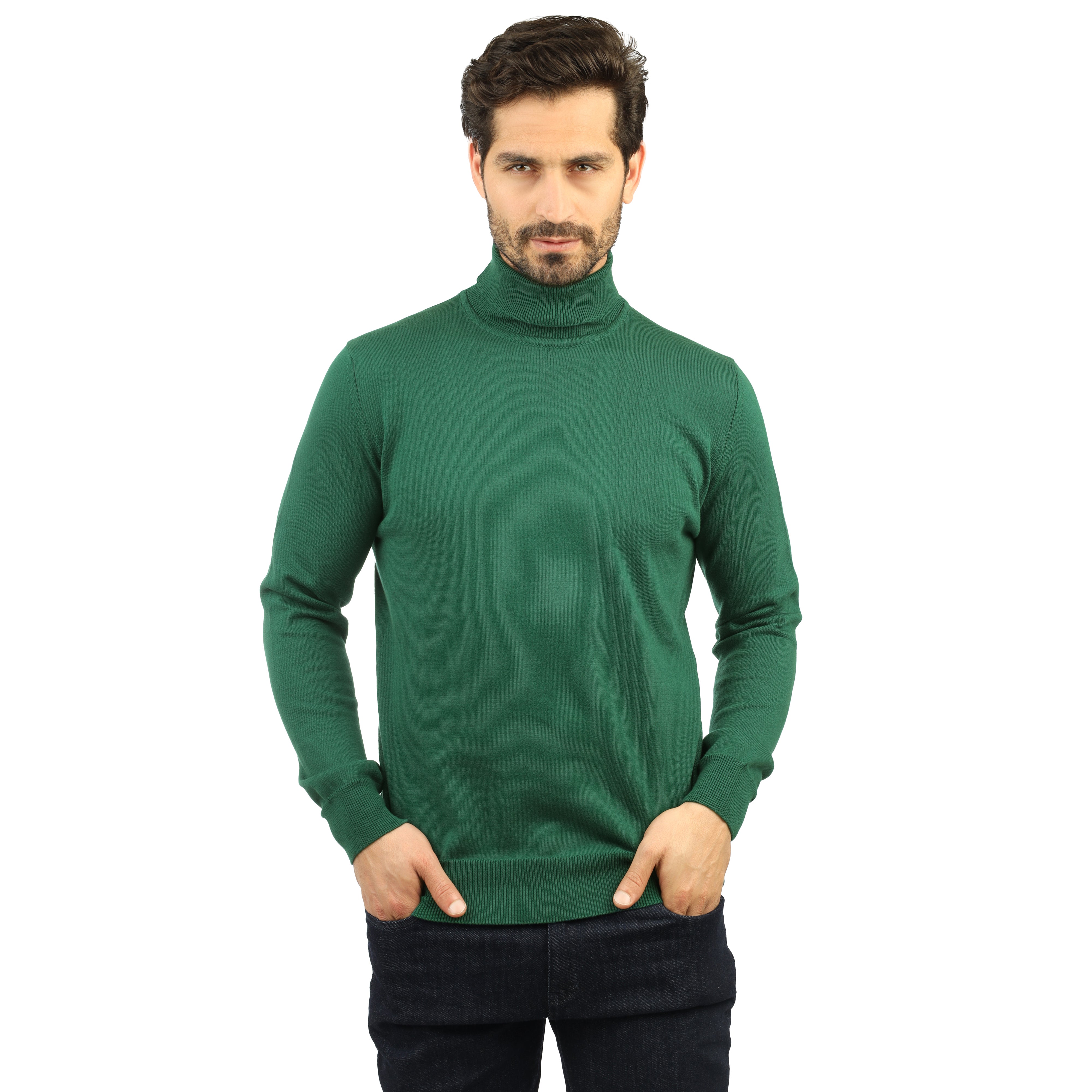 High-Neck Pullover - 3