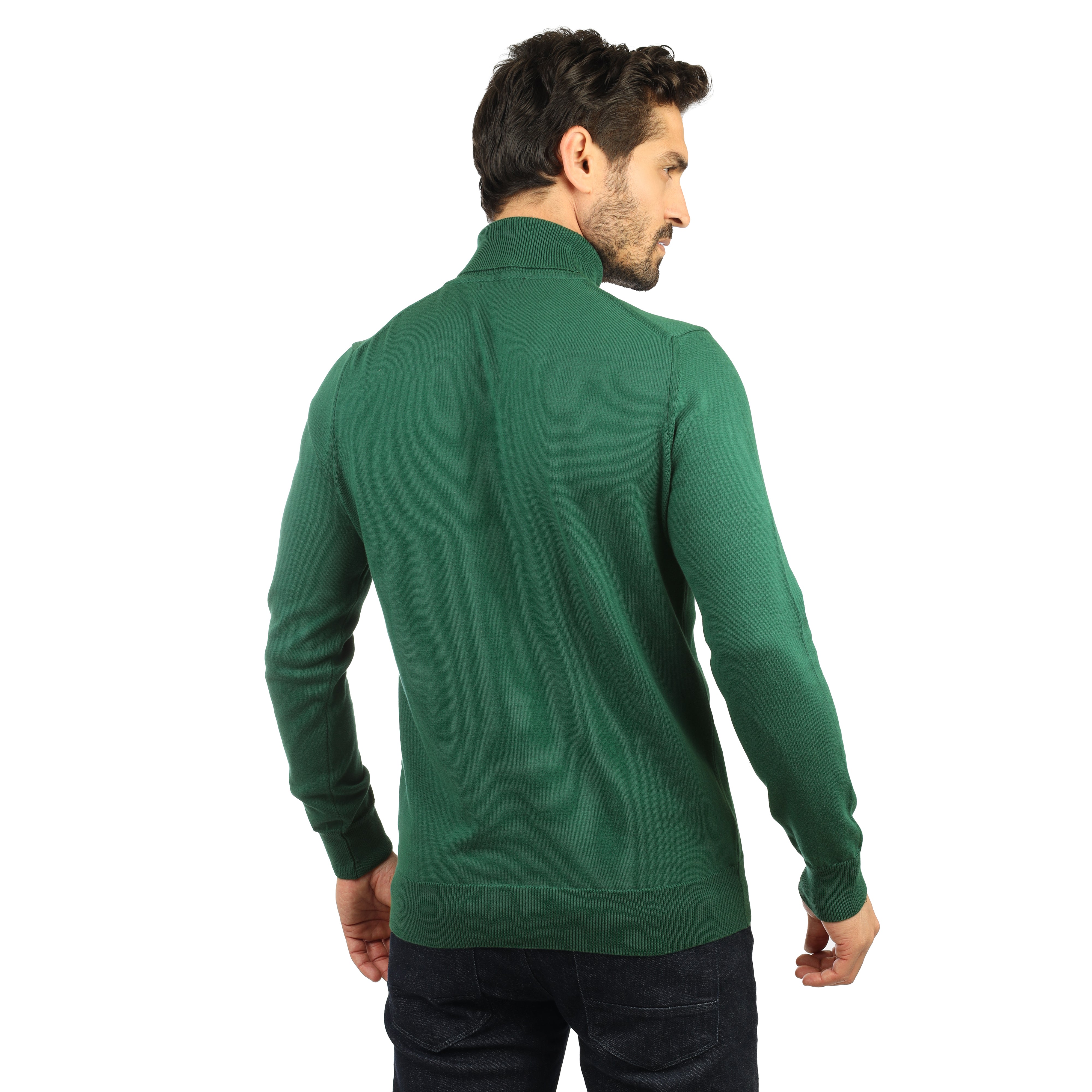 High-Neck Pullover - 4