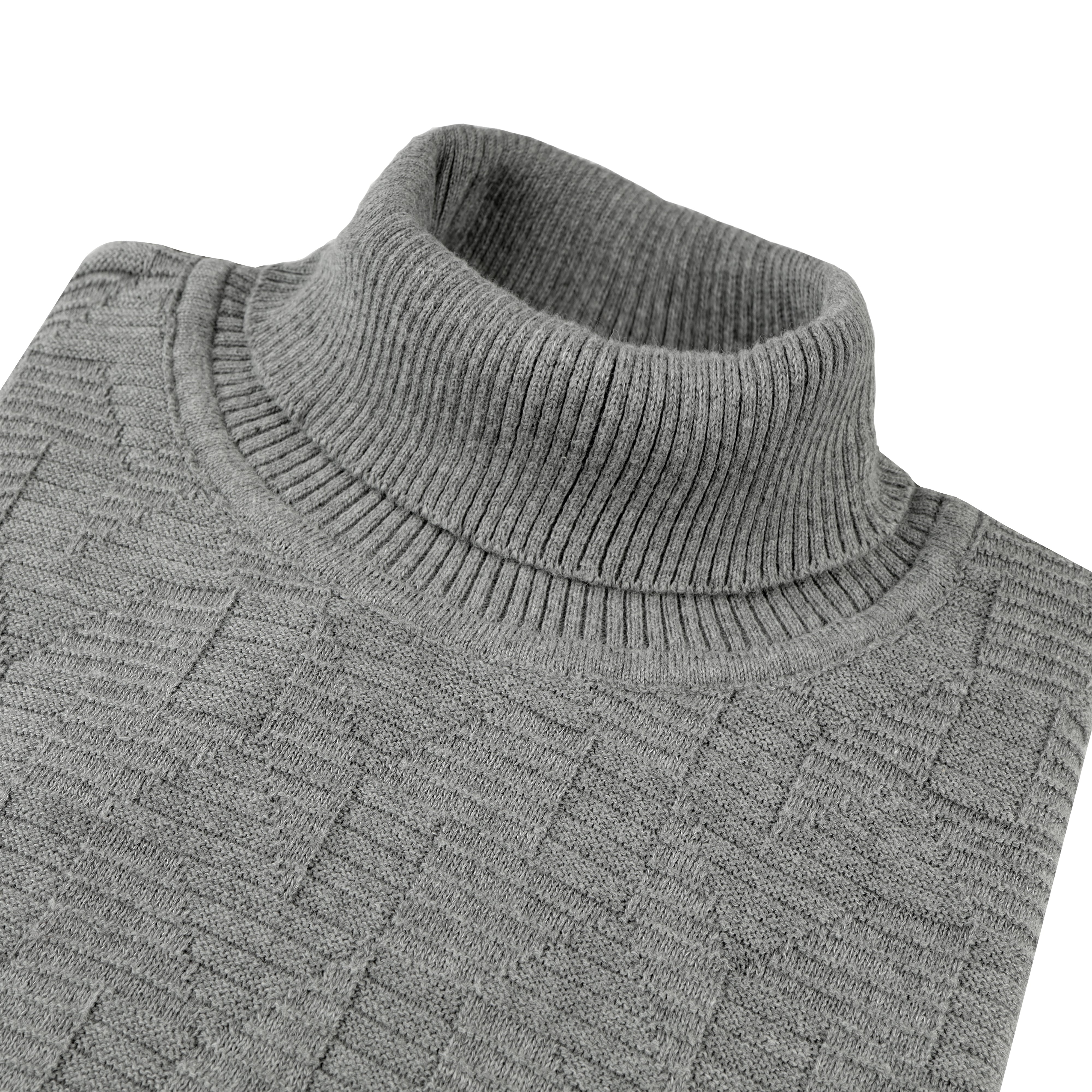 High-neck Pullover