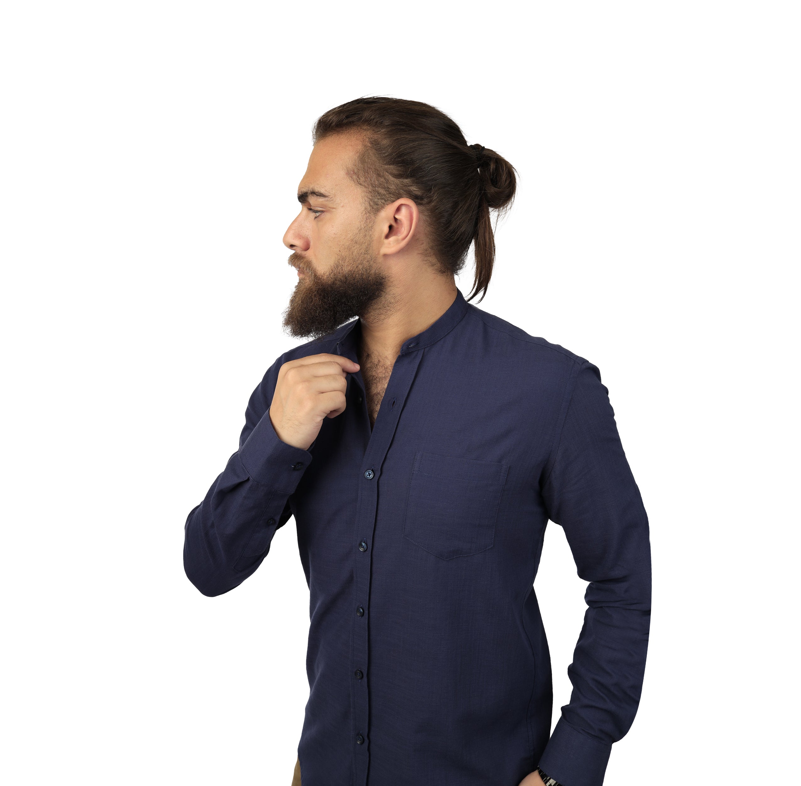 Navy coloured Casual Shirt