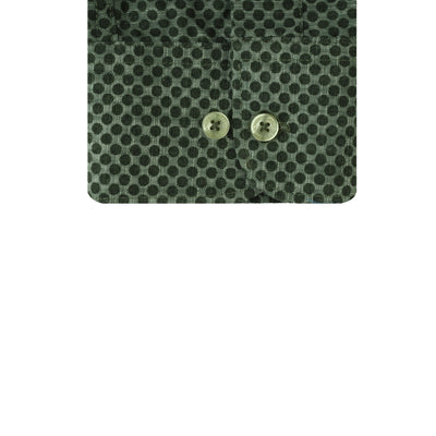 Green patterned Casual Shirt